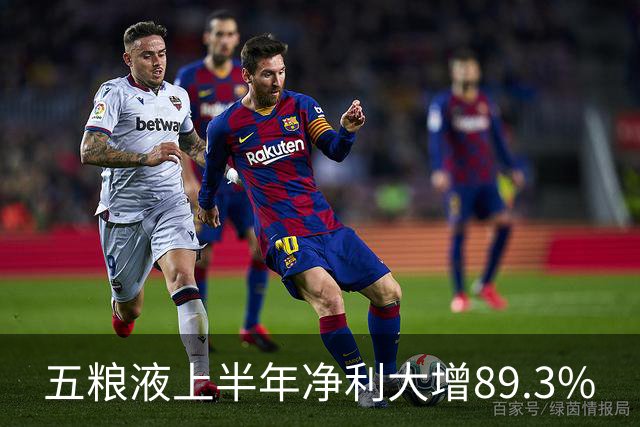 五粮液上半年净利大增89.3%