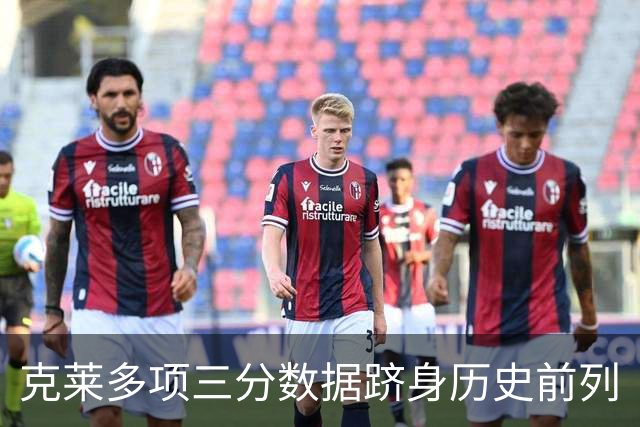 克莱多项三分数据跻身历史前列