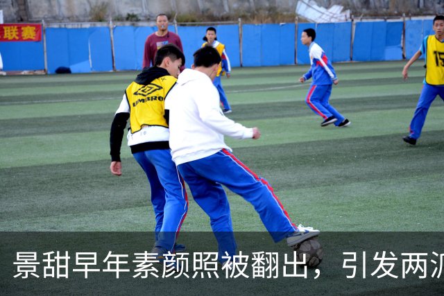景甜早年素颜照被翻出，引发两派议论