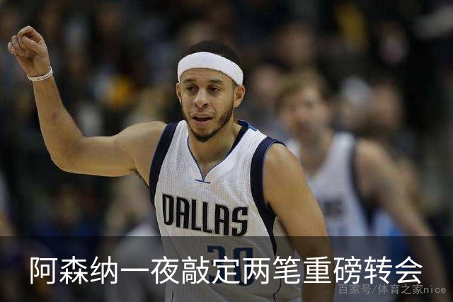 阿森纳一夜敲定两笔重磅转会